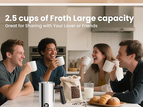 milk frother electric