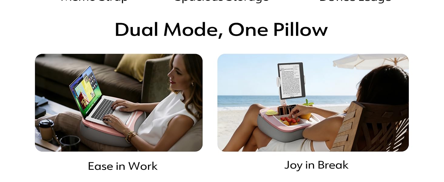 Kindle Pillow Stand &amp;amp; Lap Desk Laptop pillow