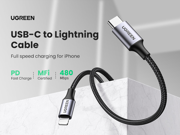 USB C to Lighting Cable