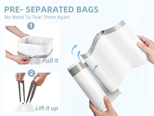 small trash can liners