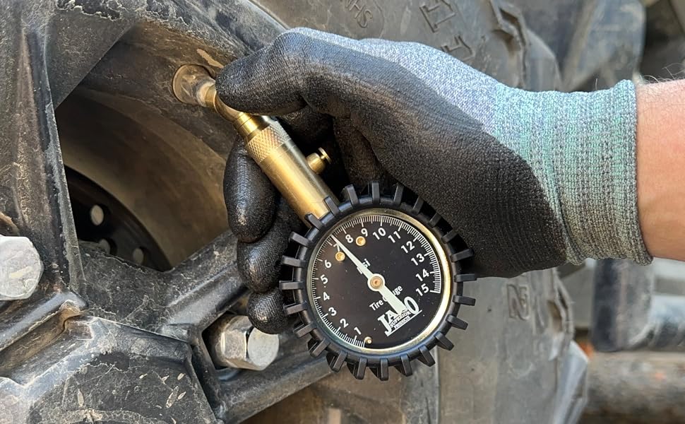 low pressure tire gauge for atv utv rzr offroad off road accessories