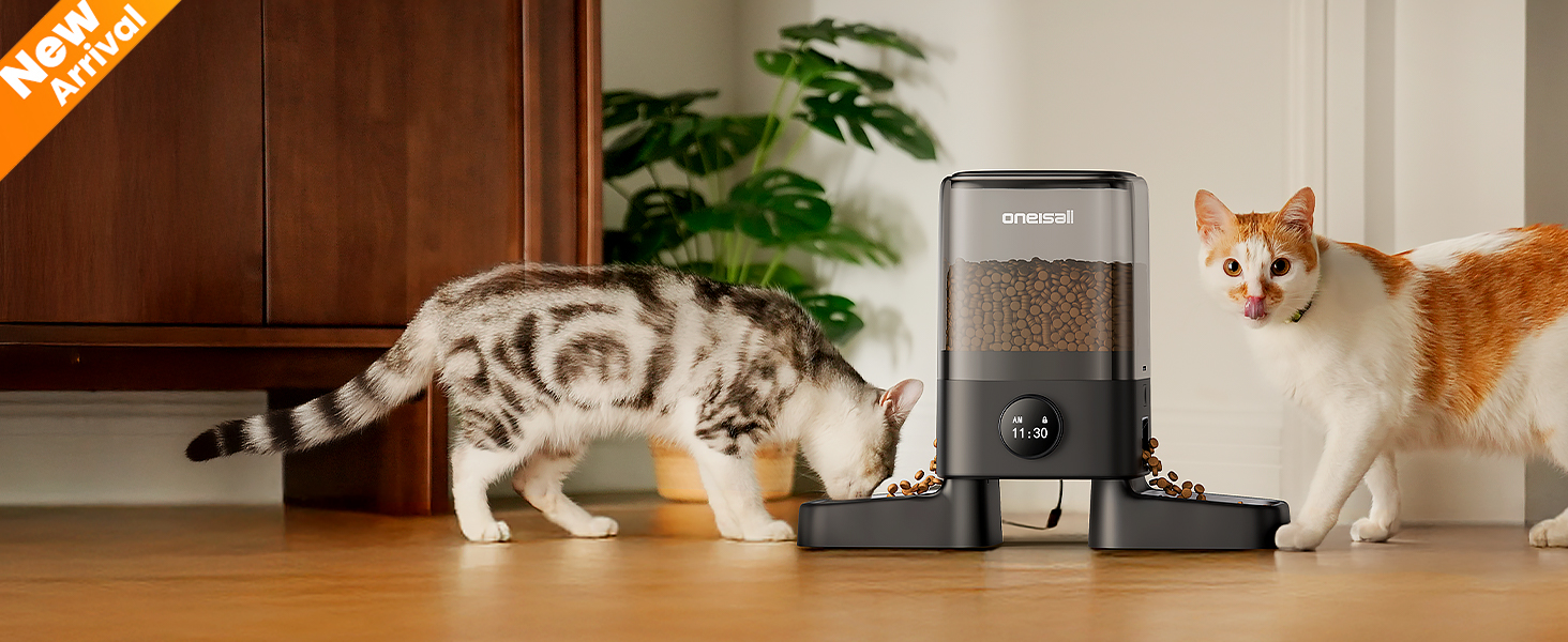 Automatic cat feeder