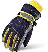 TRIWONDER Kids Ski Gloves Winter Warm Gloves Cold Weather Windproof Snowboard Snow Gloves Boys Girls