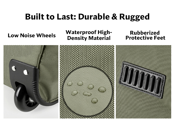 rolling duffel bag