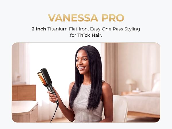 2 Inch Titanium Flat Iron