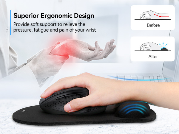 MEMORY FOAM WRIST SUPPORT