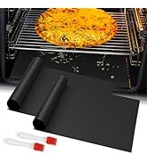Oven Liner for Bottom of Oven, 2 Pack Heavy Duty Oven Liners for Electric Stove, Heat Resistant S...