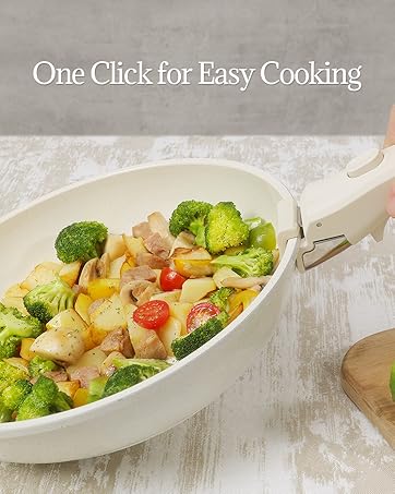 Cookware Set Detachable Handle