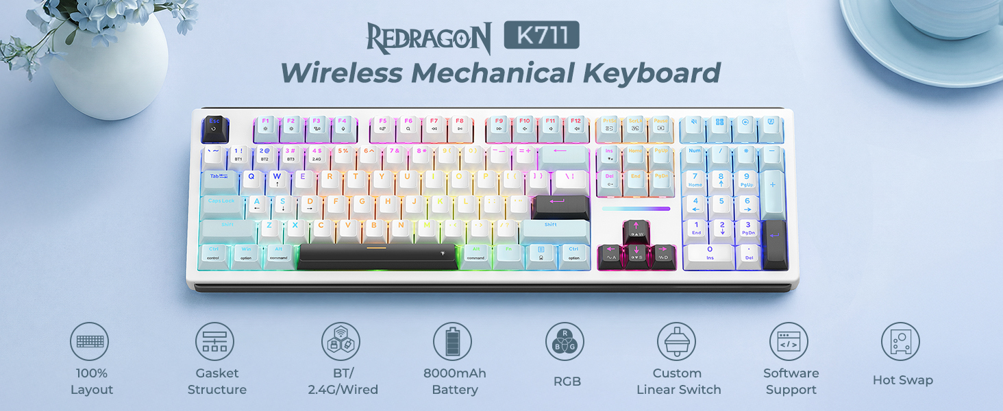Wireless Mechanical Keyboard
