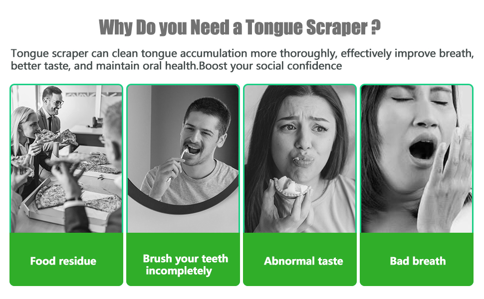 plastic tongue scraper