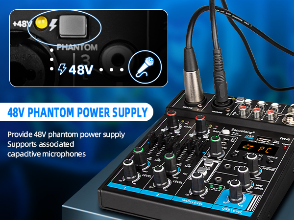 M4 Portable Mini Mixer