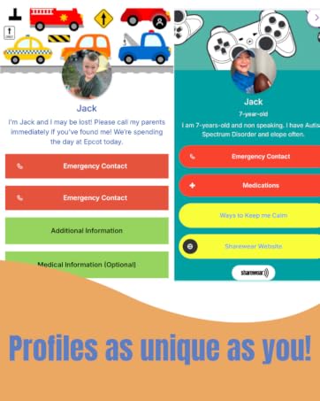 Unique digital profiles for nfc wearables