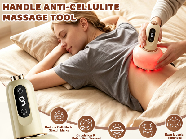 HANDLE ANTI-CELLULITE MASSAGE TOOL