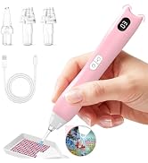 KOBAIBAN Electric Diamond Painting Pen with Light, Rechargeable Diamond Art Pens with Display Scr...