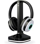 Wireless Headphones for TV, TV Headphones with Transmitter Charging Base, Bluetooth Headphone Wir...