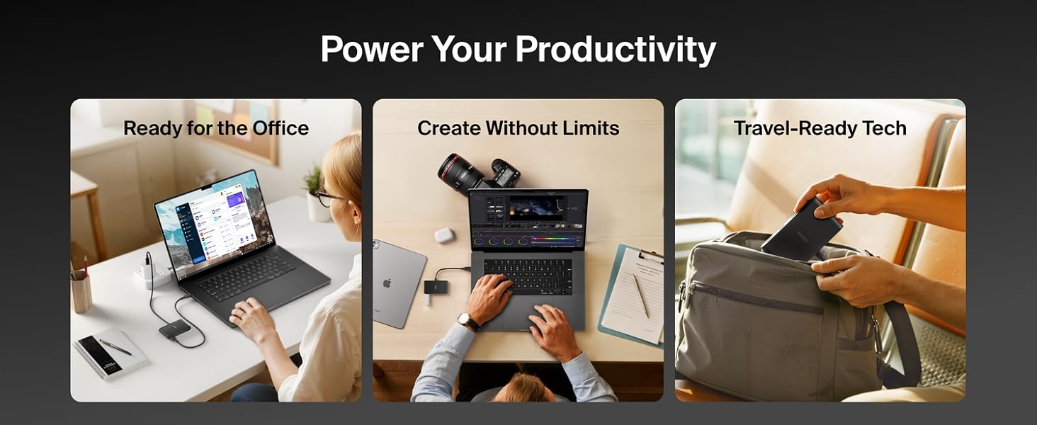 Belkin Connect USB-C to 4-Port USB-C Hub