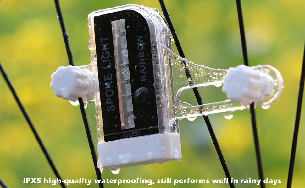 waterproof rechargeable bike light