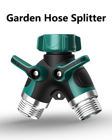 2 Way Garden Hose Splitter