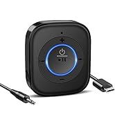 Golvery Bluetooth Receiver for Old Speaker with Latest Bluetooth V5.3, 20-Hour Battery Life, Hand...