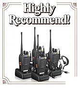 walkie talkies