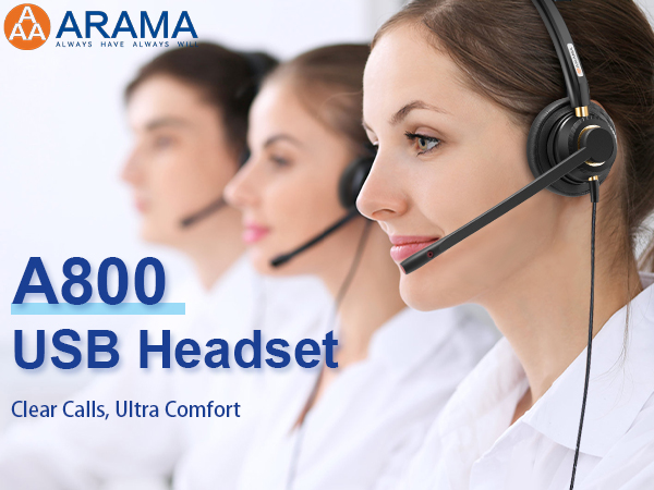A800 usb headset