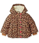 Essentials Girls and Toddlers' Heavyweight Hooded Puffer Coat, Water-Resistant