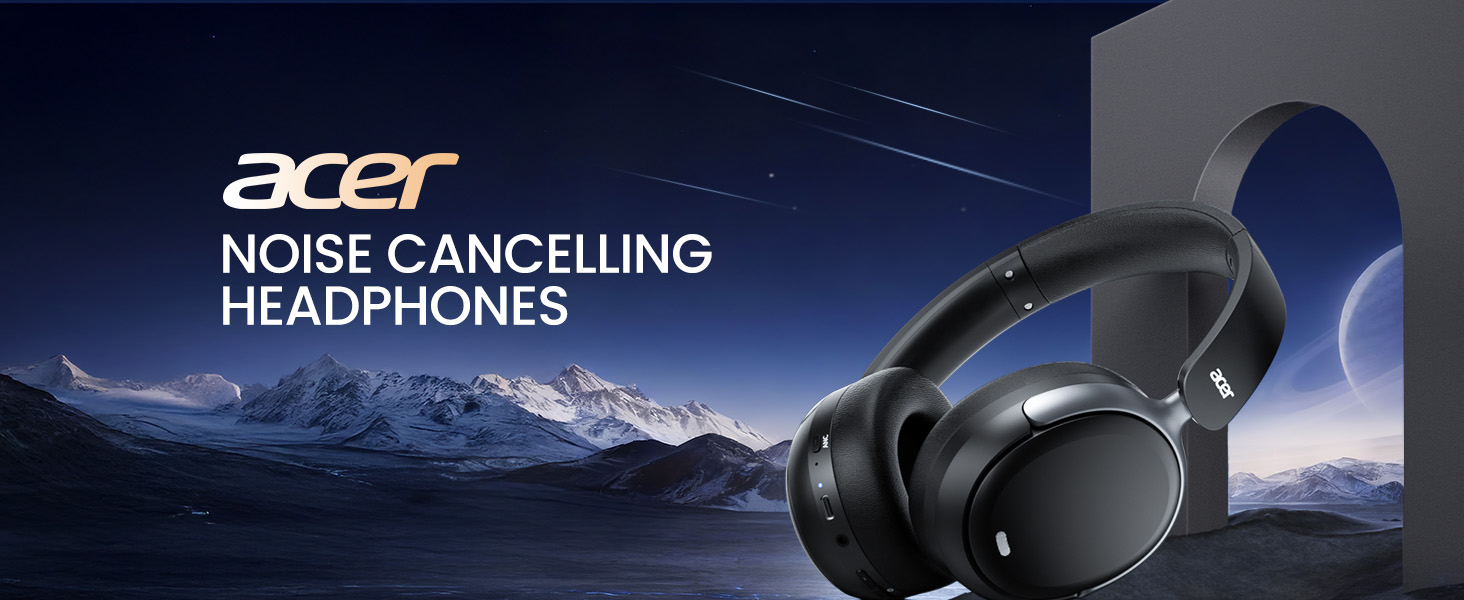 acer NOISE CANCELLING HEADPHONES