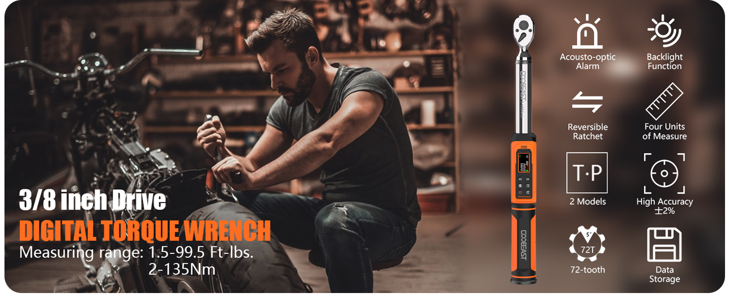 Digital Torque Wrench 135Nm