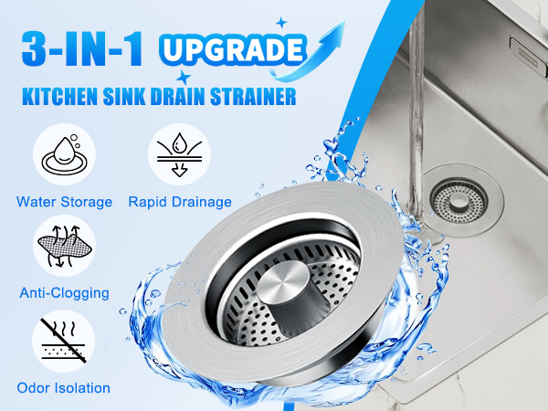 Kitchen Sink Drain Strainer