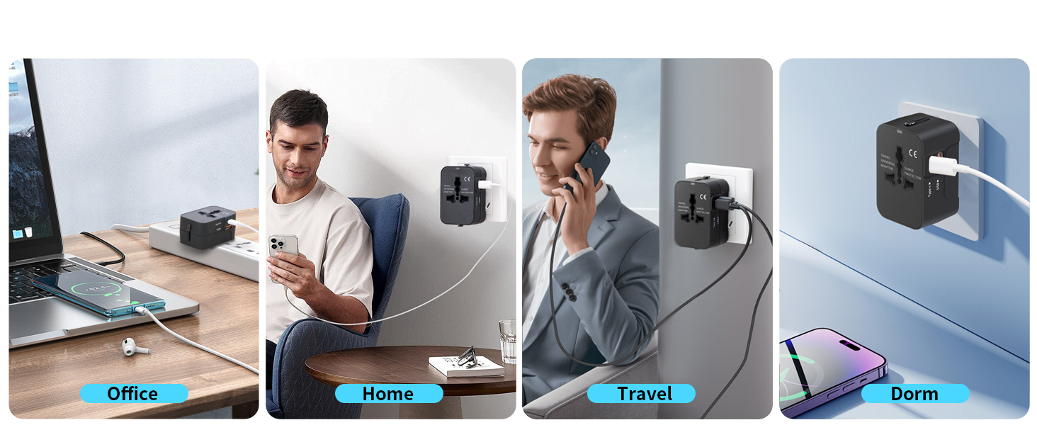 travel accessories essentials home office dorm journey business trip student overseas