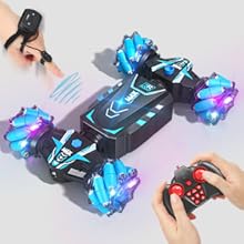 Remote control twist stunt car