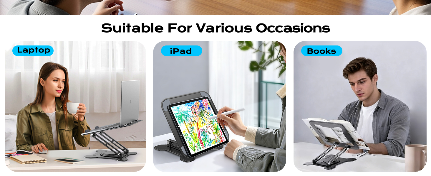 ergonomic laptop stands