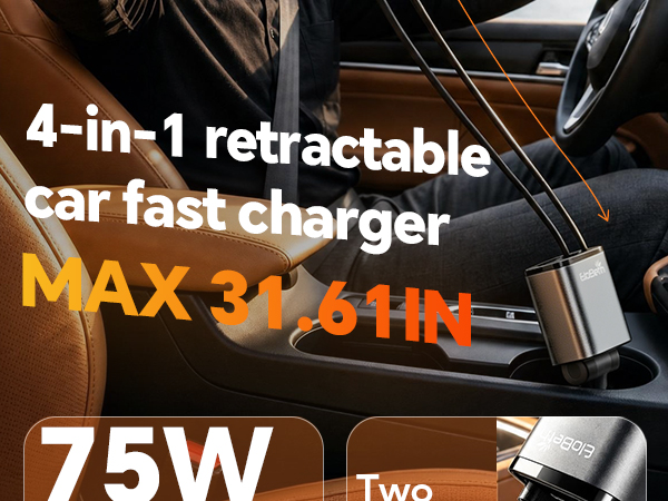 retractable car charging station