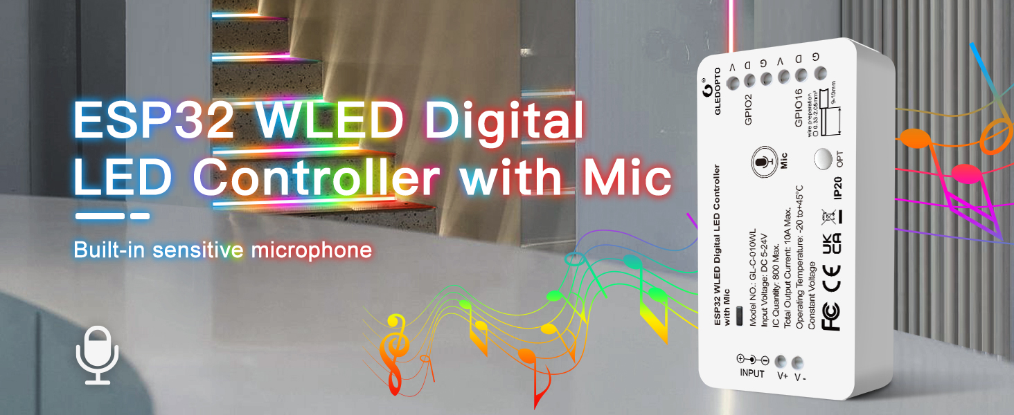 wled mic esp32