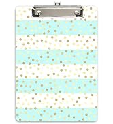 Hongri Plastic Clipboard, Standard A4 Letter Size for Students, Teacher, Woman and Kids, Low Prof...