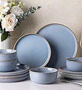 blue dinnerware sets