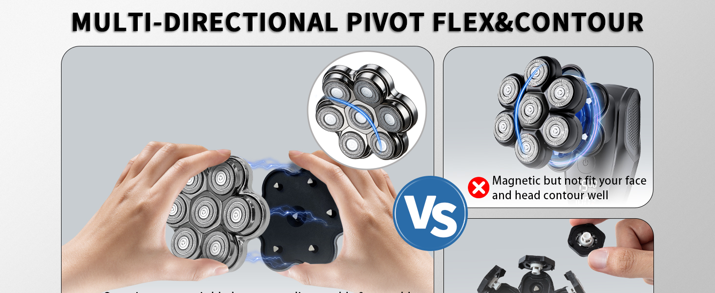 Electric Shaver Replacement Head