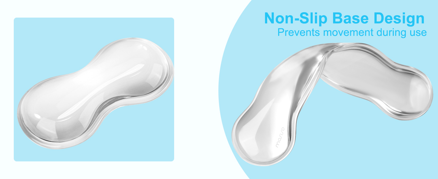 Ergonomic Memory Foam Wrist Rest for Laptop, Computer