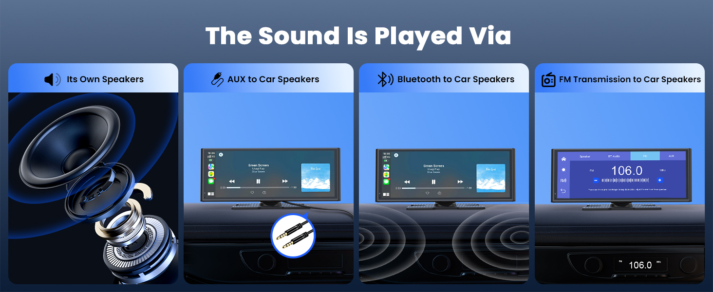 4 Audio Output Modes