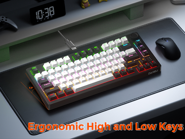 75% wired gaming mechanical keyboard