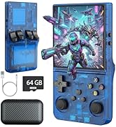 Upgrade S600 Retro Gaming Console, Anti-Slip Patterns Retro Handheld Game Console, 4.0 Inch 720x7...