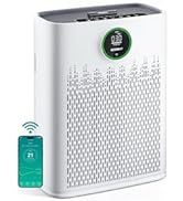 ECOSELF Smart Air Purifier for Home Large Rooms, with WiFi Control, Covers Up to 2400 Ft², Smart ...