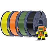 SUNLU 4KG High Speed PLA Filament 1.75mm, 30mm/s - 600mm/s Print Range, 3D Printer Filament 4kg, ...