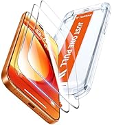 TORRAS Unbreakable for iPhone 17 Pro Screen Protector, 9H+ Military-Grade,12 FT Shatterproof, Aer...