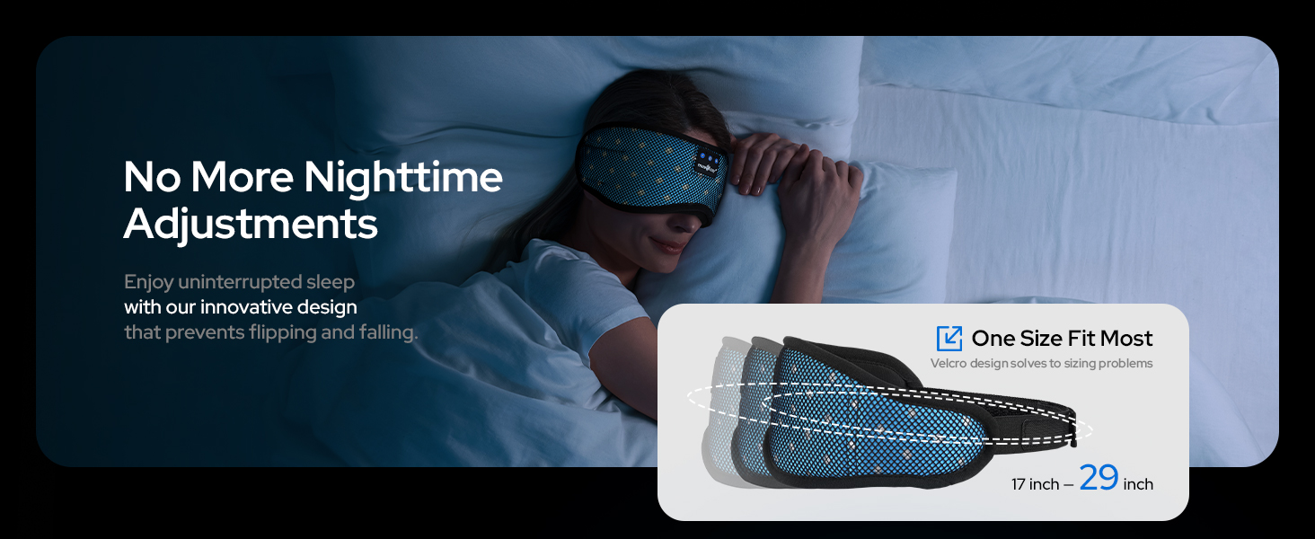 Sleep headphones Bluetooth Mesh Mask