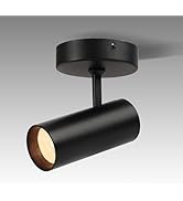 Marknice LED Dimmable Ceiling Spotlight Adjustable Angle Flush Mounted Directional Spot Light Alu...