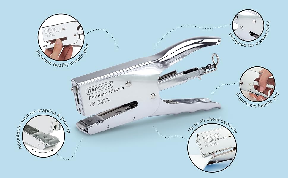 Porpoise Classic Plier Rapesco 