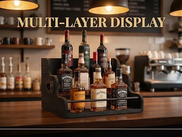 fengligoo bottle display rack shelf