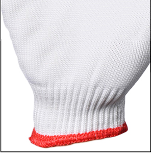 Made of nylon and cotton