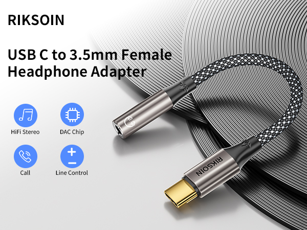 Type C to 3.5mm Female